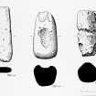Miscellaneous stone implements and objects - Bu broch.  BAR Fig.1.34, p66