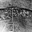 Trench across outer rampart.  F11