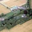 An oblique aerial view of Poyntzfield House, Resolis, Black Isle, looking ESE.