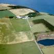 General oblique aerial view of high ground on the N Sutor, Cromarty Firth, Ross-shire, looking E.