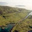 Aerial view of Gometra and Ulva, off Isle of Mull, looking SW.