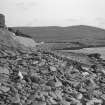 Construction Photograph: Construction of breakwater.