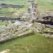 Aerial view of Brora, East Sutherland, looking N.