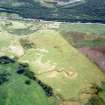 Aerial view of Aberscross, near Rogart, East Sutherland, looking W.