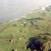 Aerial view of Island of Iona, Isle of Mull, looking S.