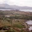 Aerial view of Arisaig, Wester Ross, looking SE.