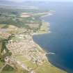 Aerial view of Golspie, East Sutherland, looking E.
