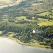 Aerial view of Dunrobin Castle, Golspie, Sutherland, looking NW.