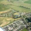 An oblique aerial view of Balloan Farm and Culduthel Court, Inverness, looking S.
