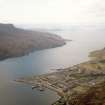 Aerial view of Ullapool, looking NW.