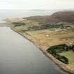 Aerial view of Scoraig, Dundonnell, Wester Ross, looking NW.