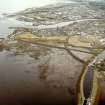 Aerial view of South Kessock and Merkinch, Inverness, looking E.