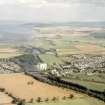 Aerial view of Maryburgh and Conon Bridge, near Dingwall, looking E.