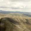 Aerial view of Novar Wind Farm, Evanton, looking NW.