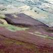 Aerial view of West Kintradwell,  north of Brora, East Sutherland, looking S.