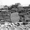 Excavation photograph :  trench S - exterior of wall L330 after removal of clay L1866.


