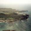 Aerial view of Portuairk, S of Sanna Bay, Ardnamurchan, Wester Ross, looking S.