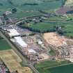 Aerial view of Inshes Retail Development, Inverness, looking NE.