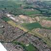 Aerial view of Inshes Retail Development, Inverness, looking NE.