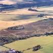 Aerial view of Culloden Battlefield, Inverness, looking SE.