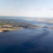 Aerial view of Beauly Firth and Moray Firth, looking NE.