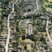 Aerial view of Upper Drummond, Inverness, looking S.