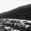 Papa Westray, Munkerhoose excavation archive
Area 1: General view of farm-mound section.