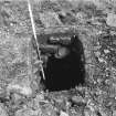 Papa Westray, Munkerhoose excavation archive
Test-pit on subrectangluar platform.