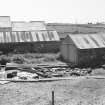 Photograph from excavation of burnt bound