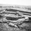 Photograph from excavation of burnt bound