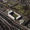 Aerial view showing Dunfermline Athletic Football Ground, Dunfermline. 