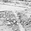 Films 3000-3003: burial cairn 1 under excavation (site 20).