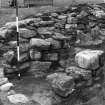 Excavation photograph : piers of wheelhouse.