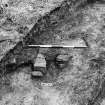 Excavation photograph. Area 8. Feature 205 from west.