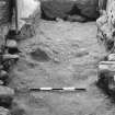 Excavation photograph. View of trench. October 1979.