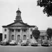 General view of Trinity and Alvah Church and adjacent hall, Castle Street, Banff.