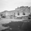 Kirkcaldy. Nairn's Linoleum works. View of offices from the West