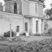 View of Lakeside House, Gordon Castle, from south west.