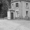 General view of Quarry Gardens lodge, Gordon Castle, from south.