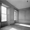 Interior view of Broxmouth Park showing panelled room.