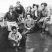 Excavation photograph : Dundarg excavation team.

(from F T Wainwright collection)