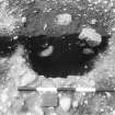 Excavation photograph : F089 half sectioned.