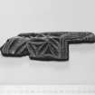 E29  Piece of carved wood.