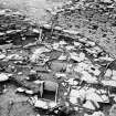 Excavation photograph : Broch interior facing SW period II.