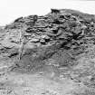 Excavation photograph : vbroch collapse.