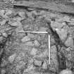 SE pad as excavated showing walls and tumbled outer wall