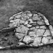 Hearth in south apartment of Building 6, from North. Broch of Gurness, Aikerness.