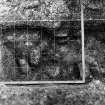 Upper Suisgill excavation photograph
Area IA/II: Features viewed through planning frame for photogrammetry.