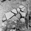 Excavation photograph : F24 S. slabs