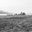 Survey photograph : site 51 - farmstead comprising two domestic structures, on agricultural building and associated features.